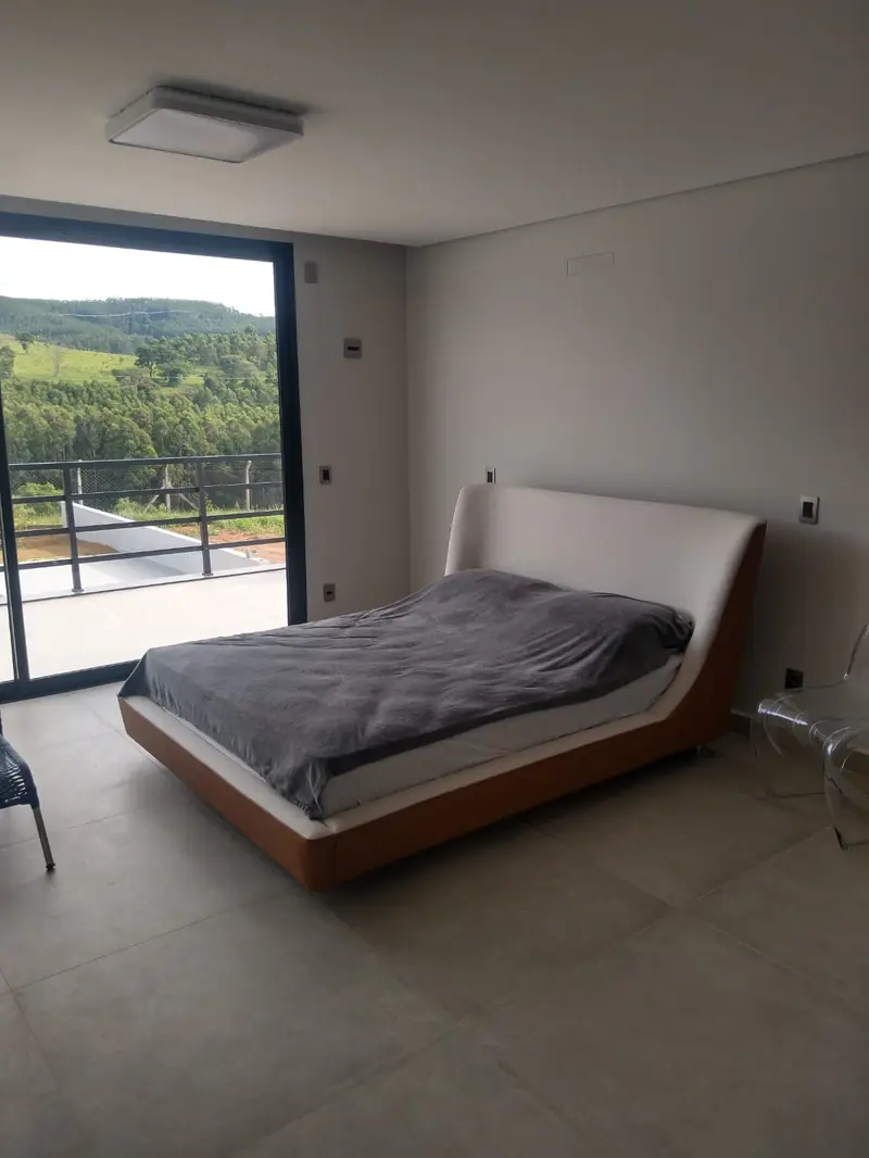 Suíte com vista para a mata